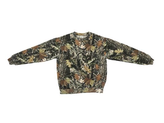 CANDOR COFFEE Navy Camo Crewneck