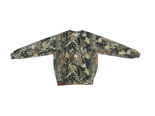 CANDOR COFFEE Terracotta Camo Crewneck