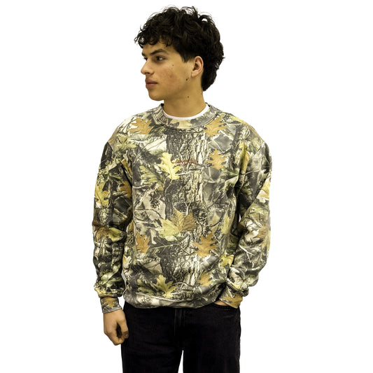 CANDOR COFFEE Terracotta Camo Crewneck