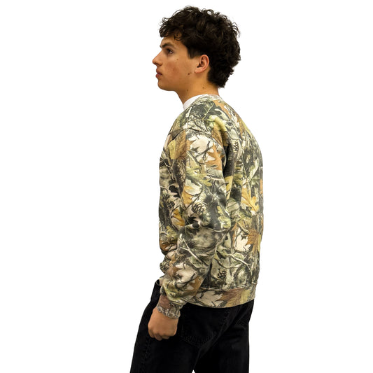 CANDOR COFFEE Terracotta Camo Crewneck