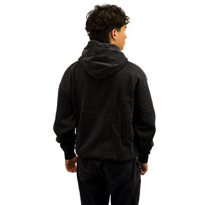 Faded Black Hoodie