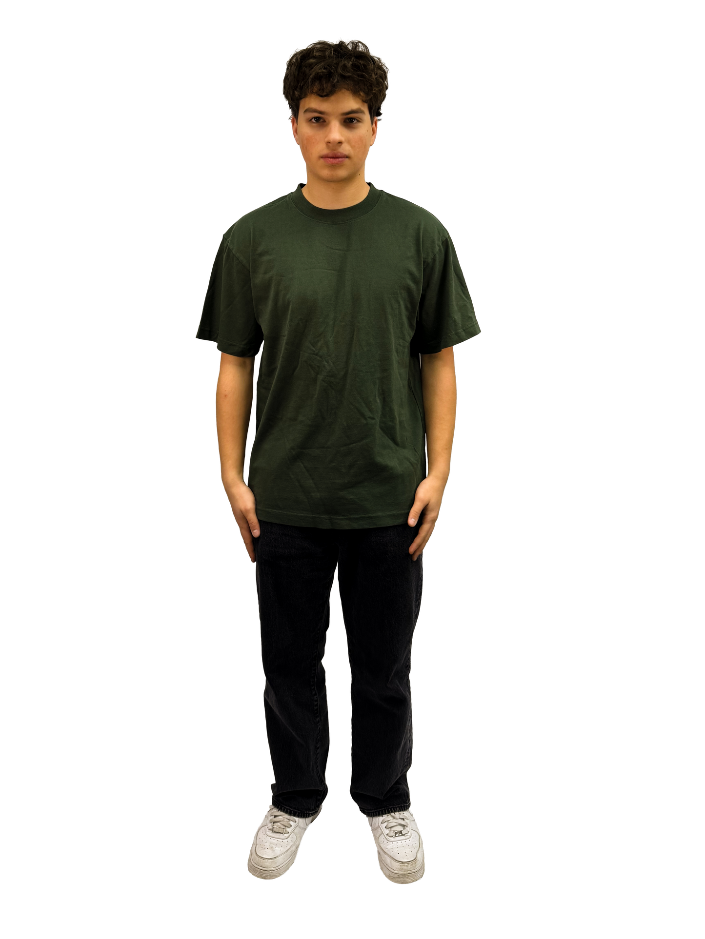 Forest Green OVERSIZED BOX S/S TEE 7.5 OZ