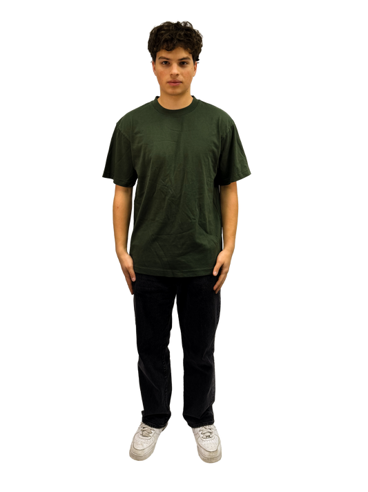 Forest Green OVERSIZED BOX S/S TEE 7.5 OZ