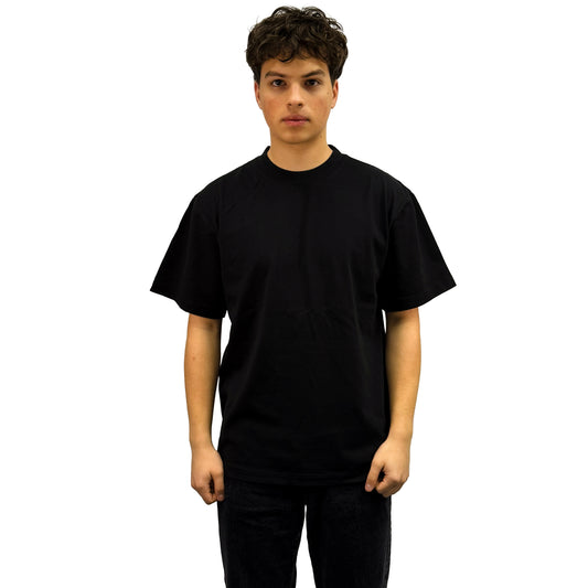 VINTAGE BLACK HEAVY BOX S/S TEE 9oz